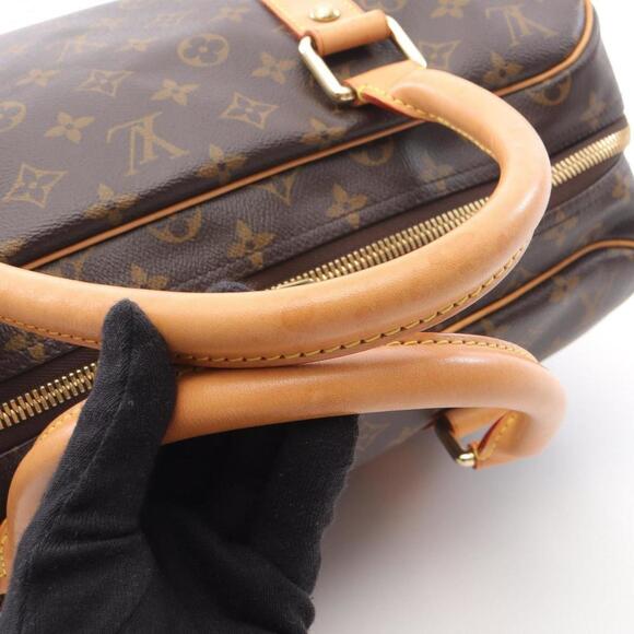 LOUIS VUITTON Brown Monogram Leather Boston Bag - Picture 6 of 11